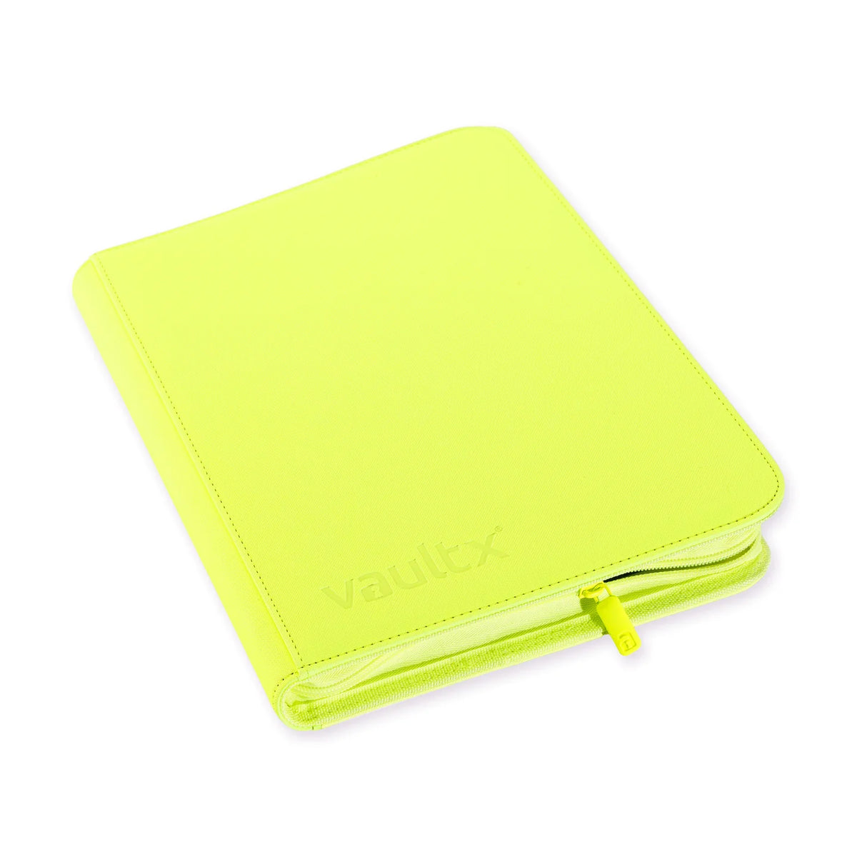 Custom - 9-Pocket Binder – Neon Yellow