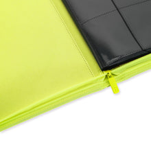 Custom - 9-Pocket Binder – Neon Yellow