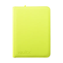 Custom - 9-Pocket Binder – Neon Yellow
