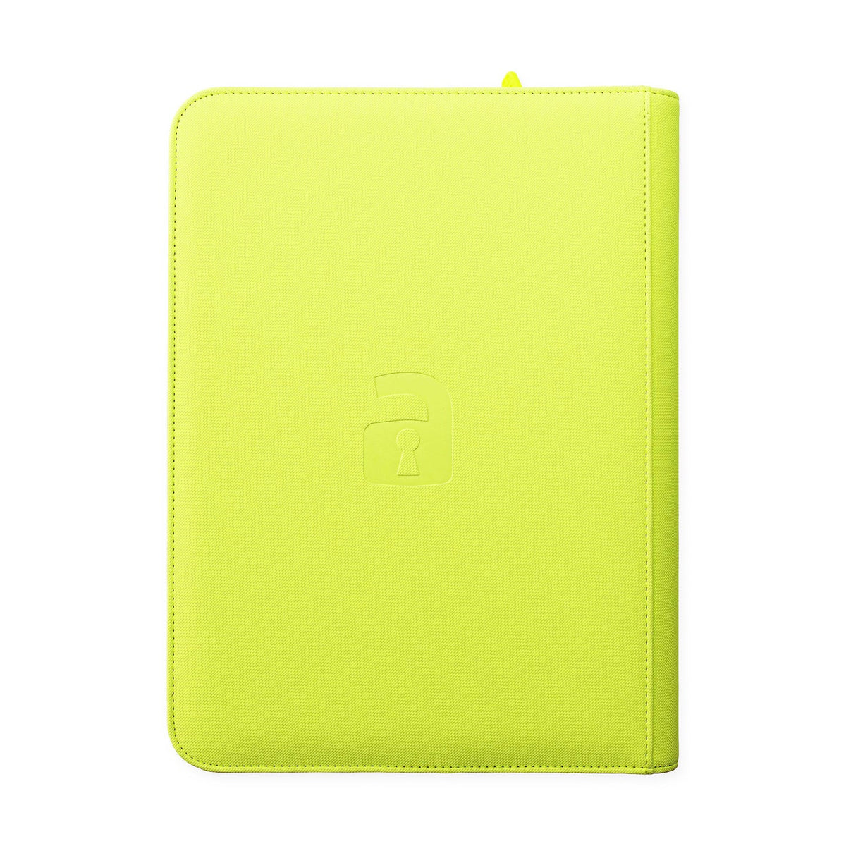 Custom - 9-Pocket Binder – Neon Yellow