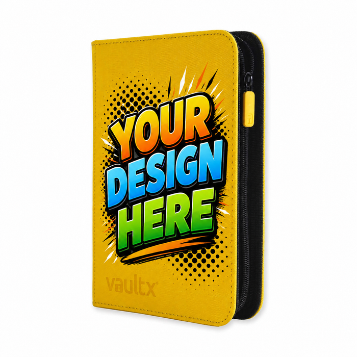 Custom - 4-Pocket Zip Binder – Sunrise Yellow