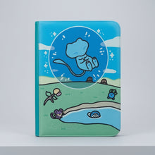 Custom - 9-Pocket Zip Binder – Ocean Blue