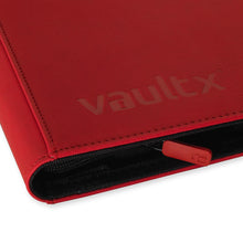 Custom - 9-Pocket Zip Binder – Fire Red