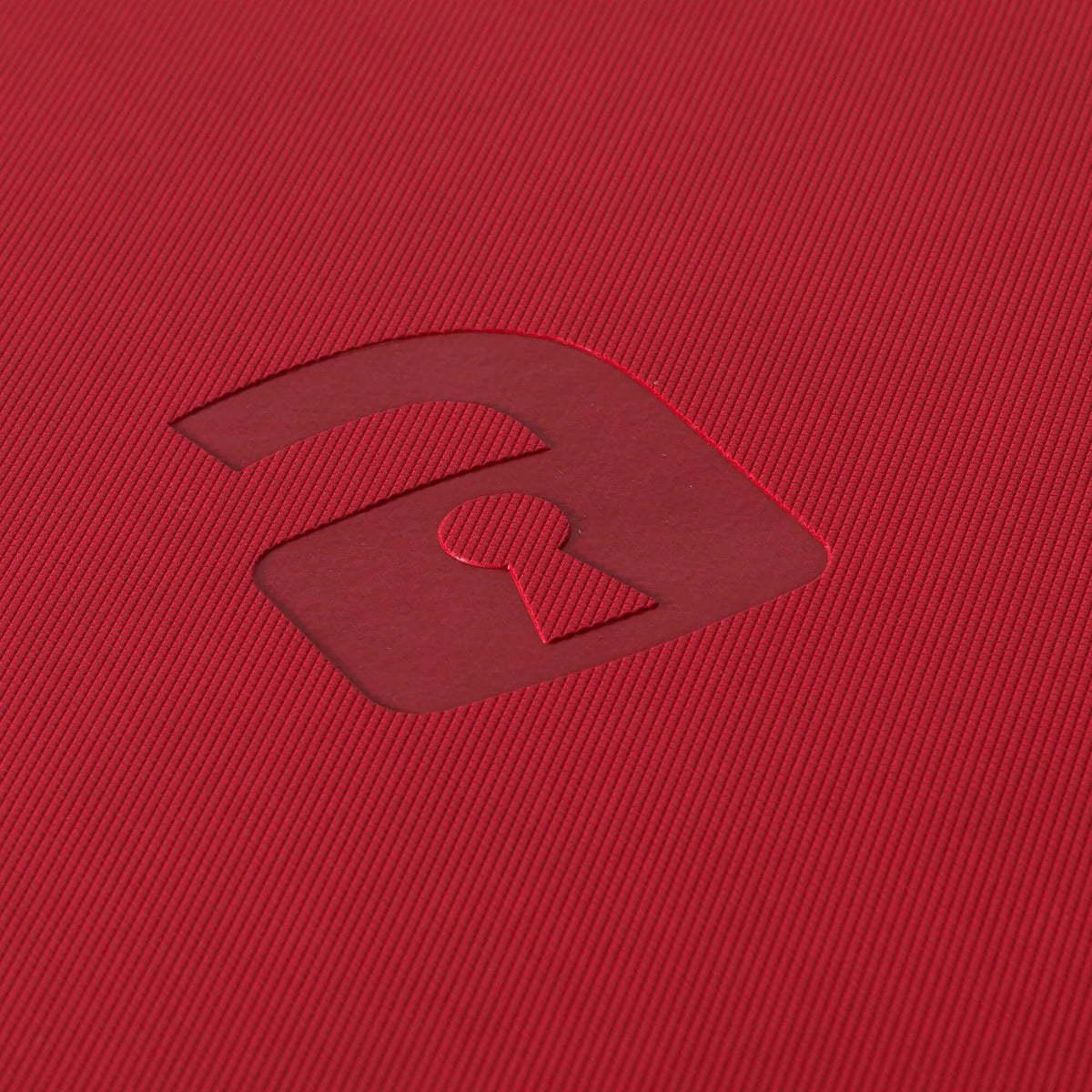 12-Pocket Exo-Tec® Zip Binder – Fire Red