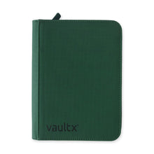 Custom - 4-Pocket Zip Binder – Forest Green