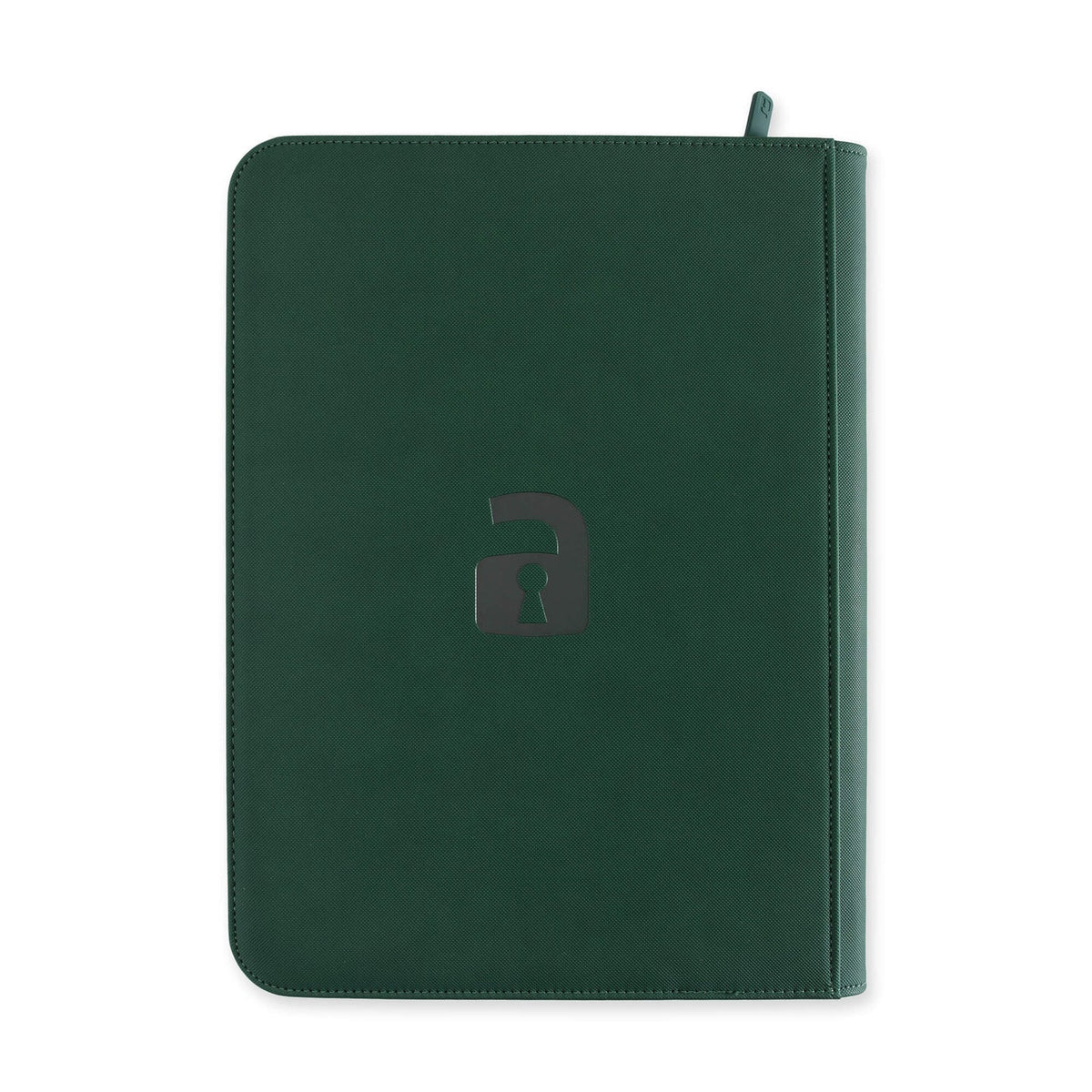 Custom - 9-Pocket Zip Binder – Forest Green