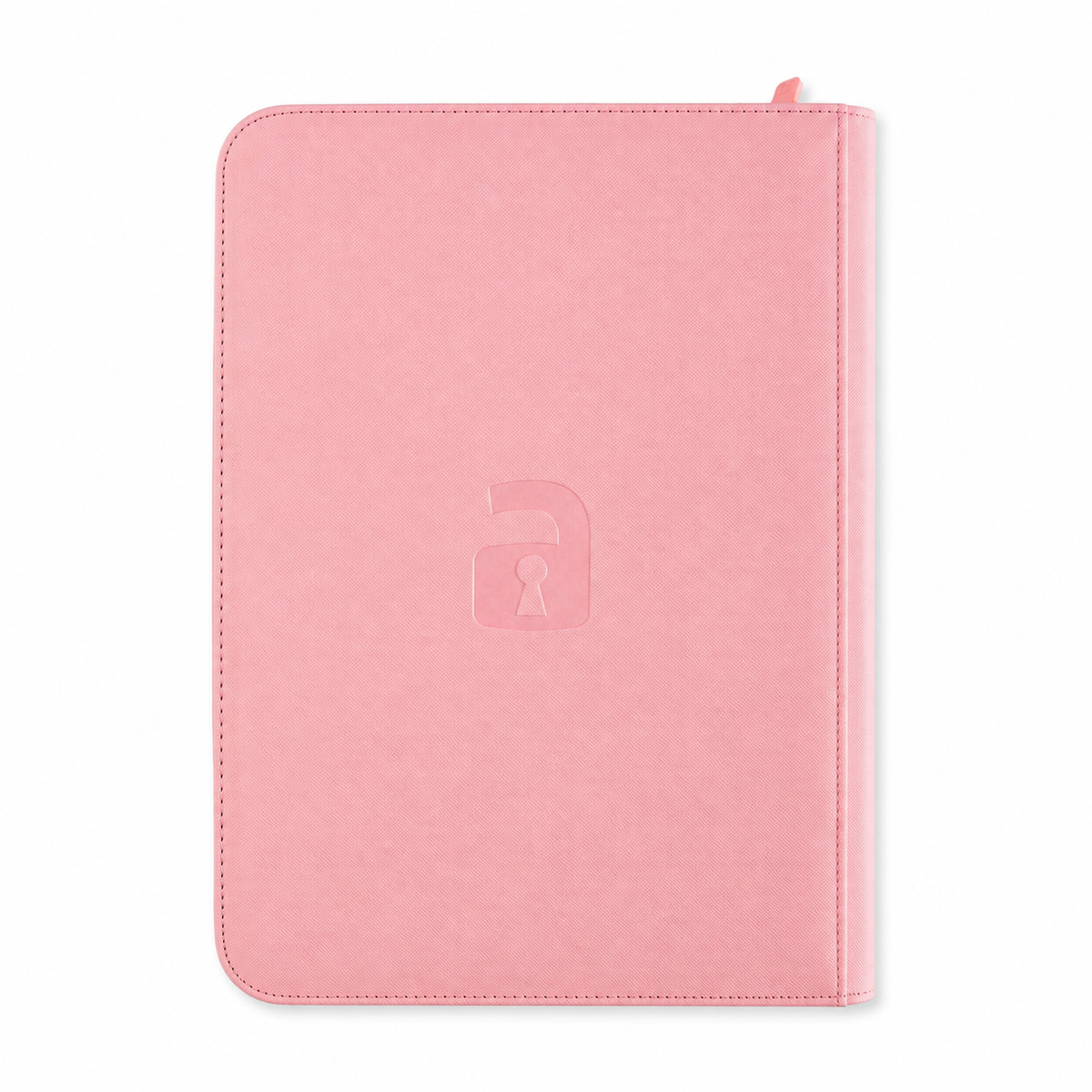 Custom - 4-Pocket Zip Binder – Just Pink