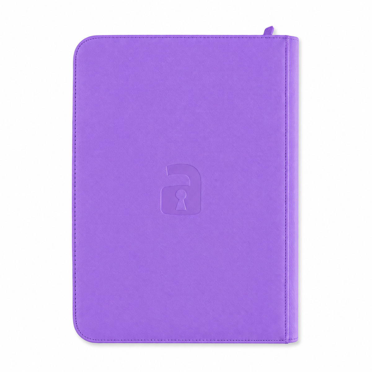 Custom - 9-Pocket Binder – Just Purple back