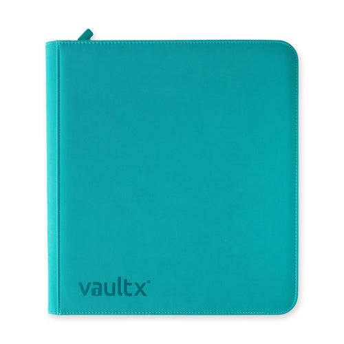 12-Pocket Exo-Tec® Zip Binder – Ocean Blue