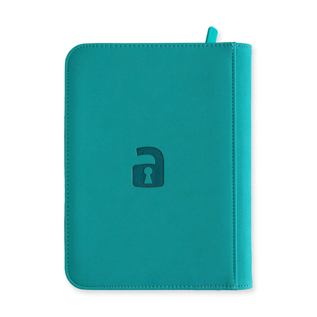 Custom - 4-Pocket Zip Binder – Ocean Blue