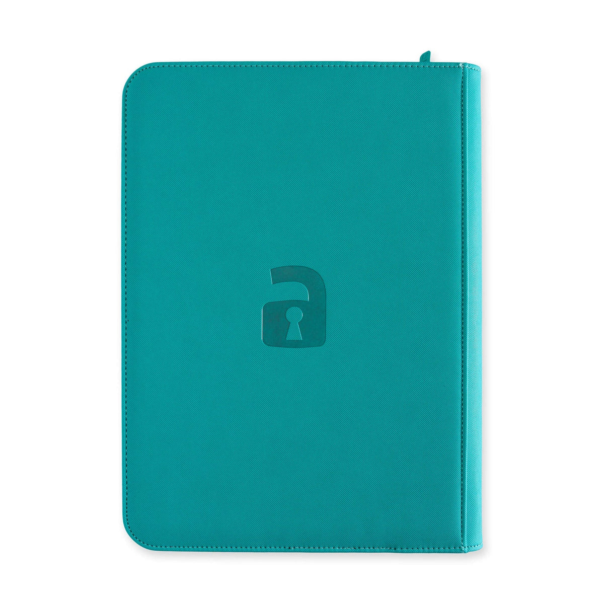 Custom - 9-Pocket Zip Binder – Ocean Blue