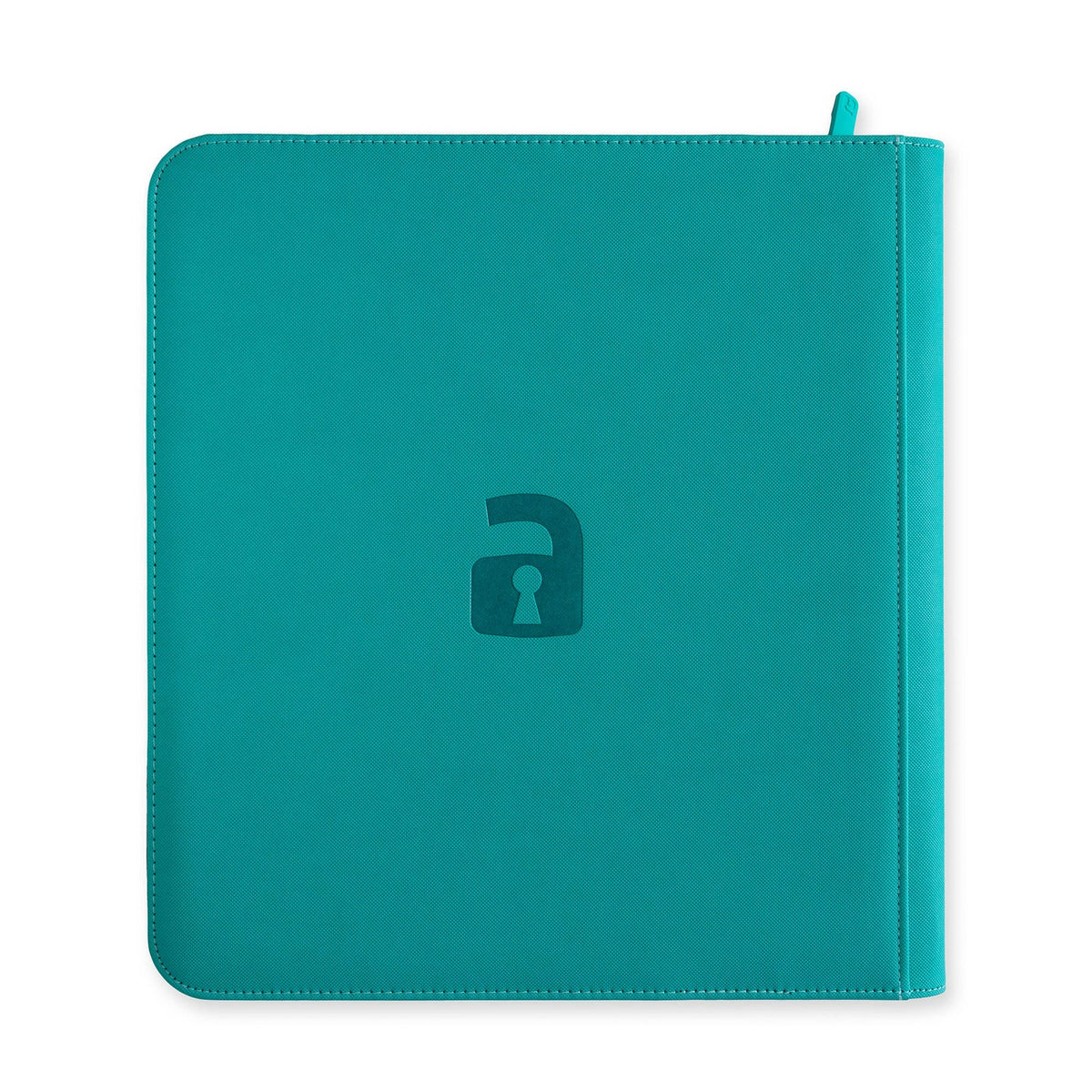 12-Pocket Exo-Tec® Zip Binder – Ocean Blue