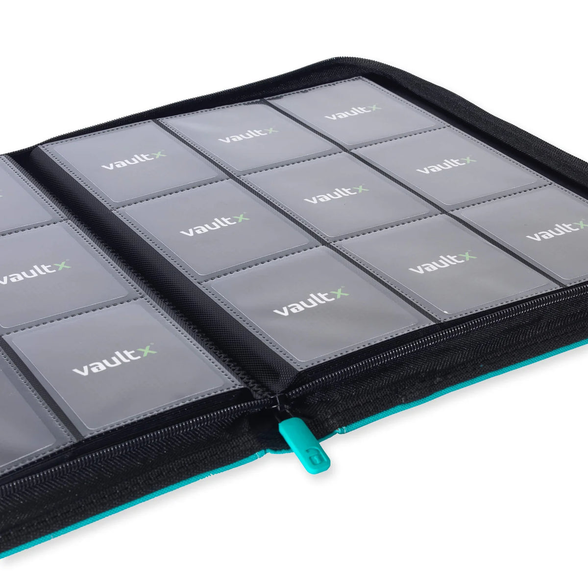 Custom - 9-Pocket Zip Binder – Ocean Blue