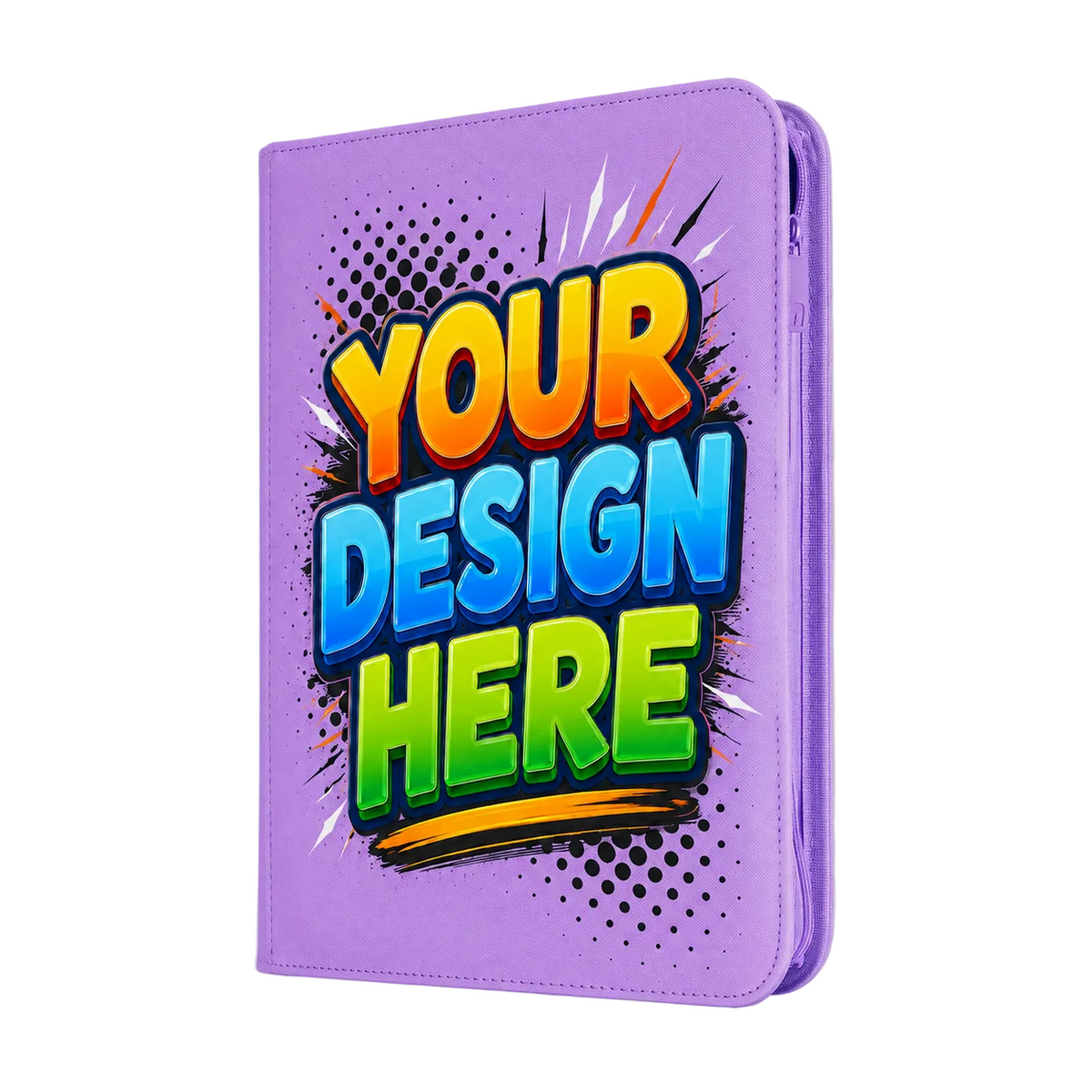 Custom - 9-Pocket Binder – Just Purple
