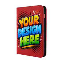 Custom - 9-Pocket Zip Binder – Fire Red