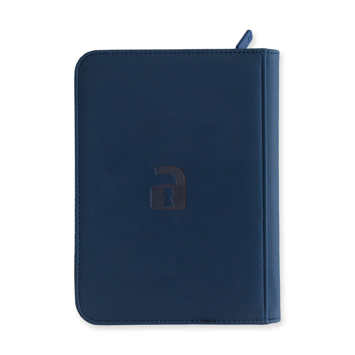 Custom - 4-Pocket Zip Binder – Royal Blue back