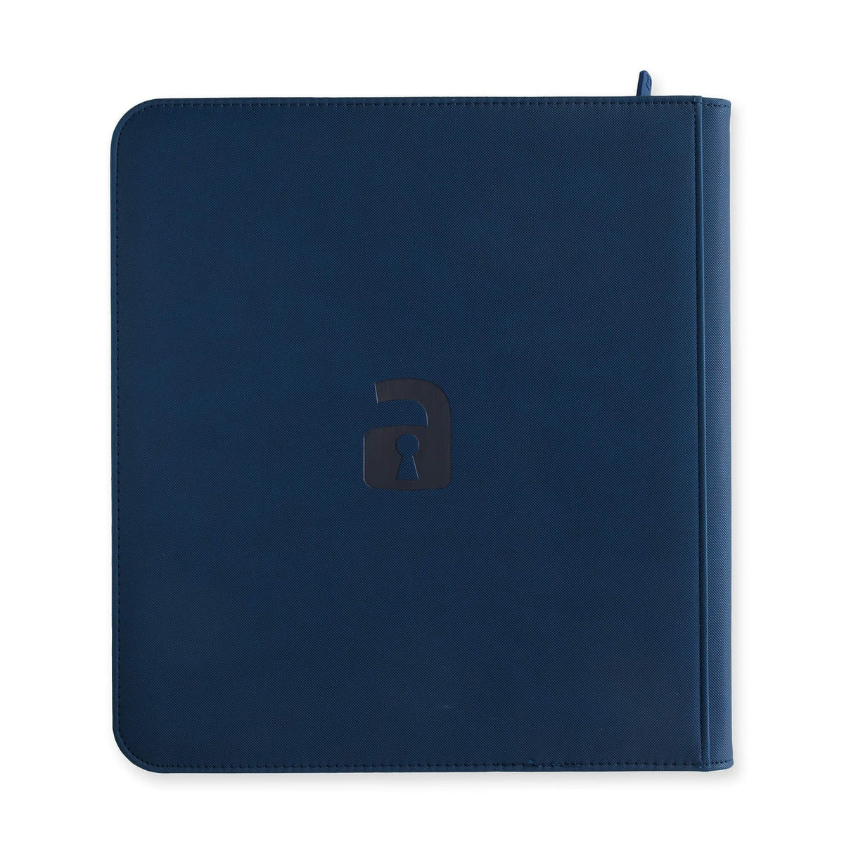 12-Pocket Exo-Tec® Zip Binder – Royal Blue back