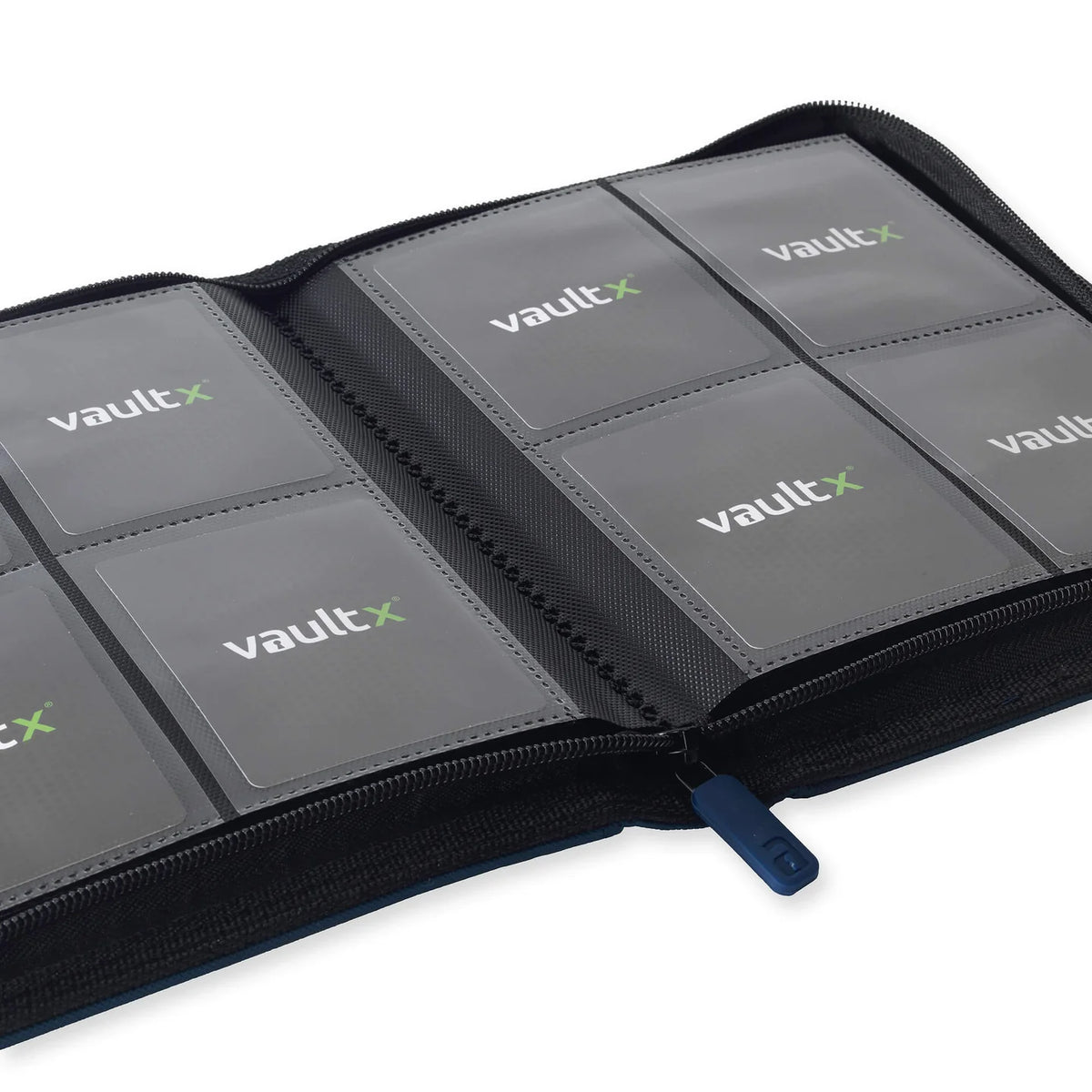 Custom - 4-Pocket Zip Binder – Royal Blue