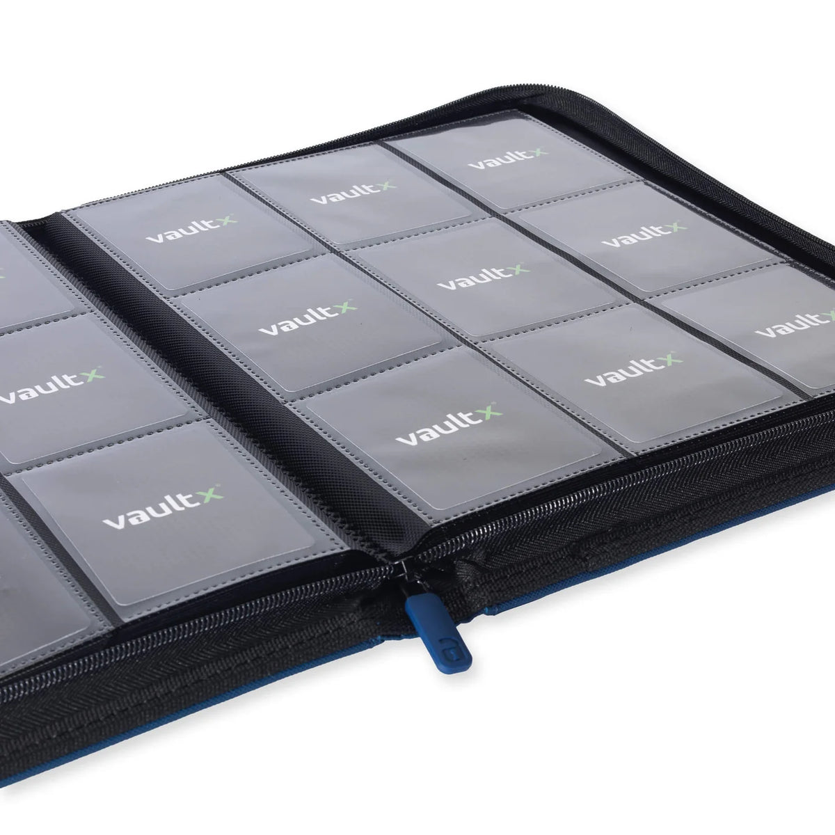 Custom - 9-Pocket Zip Binder – Royal Blue
