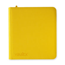 12-Pocket Exo-Tec® Zip Binder – Sunrise Yellow