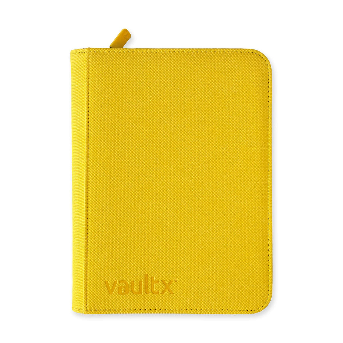 Custom - 4-Pocket Zip Binder – Sunrise Yellow front