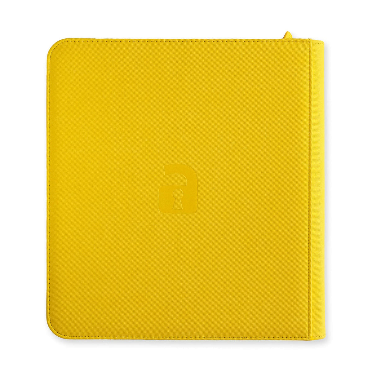12-Pocket Exo-Tec® Zip Binder – Sunrise Yellow back