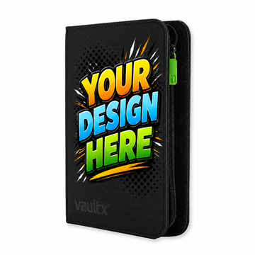 Custom - 4-Pocket Zip Binder – Signature Black